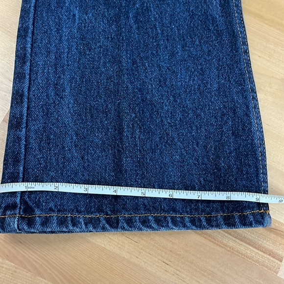 Vintage Jordache Flare Denim Jeans 7/8 - Picture 8 of 10